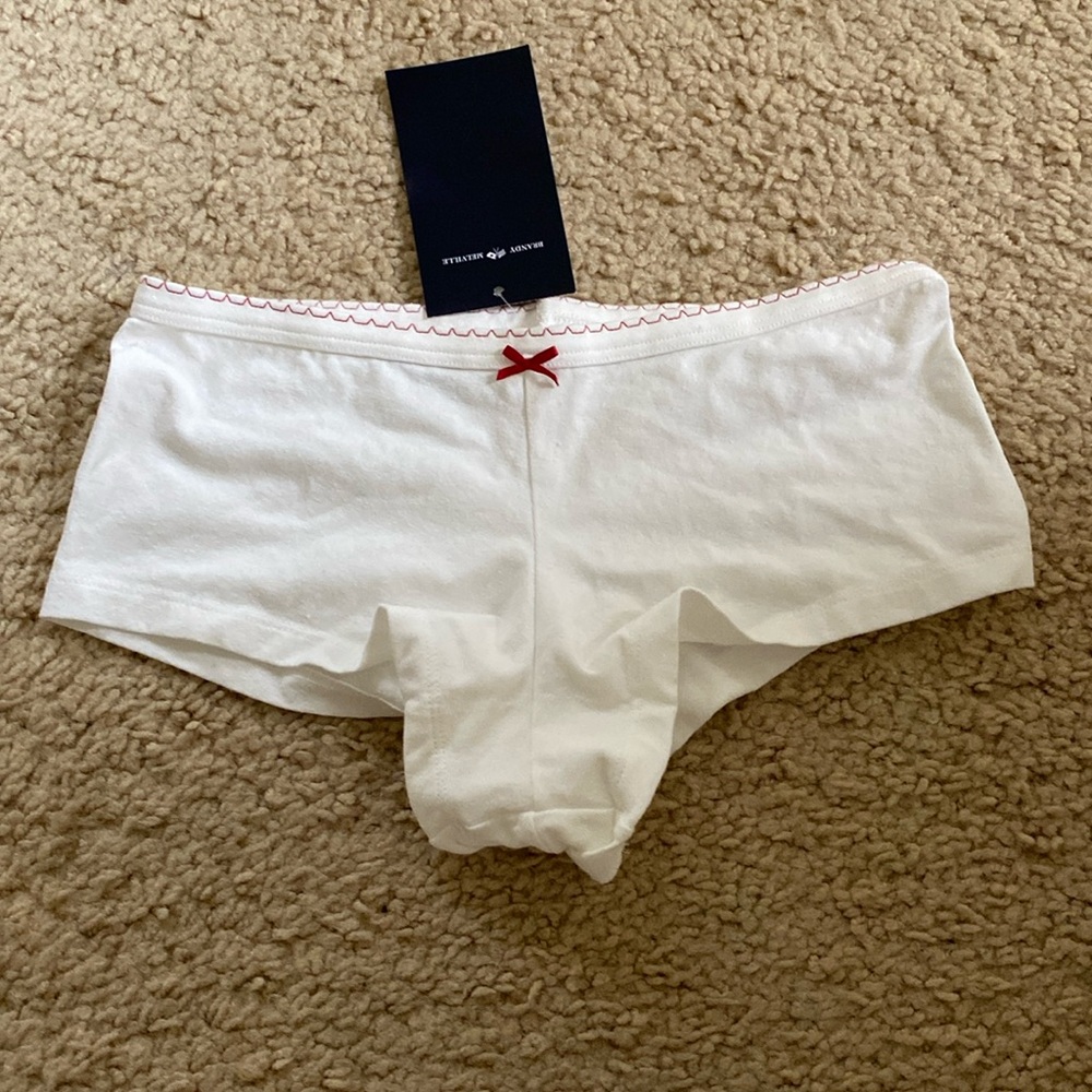 Brandy melville bow hipster underwear